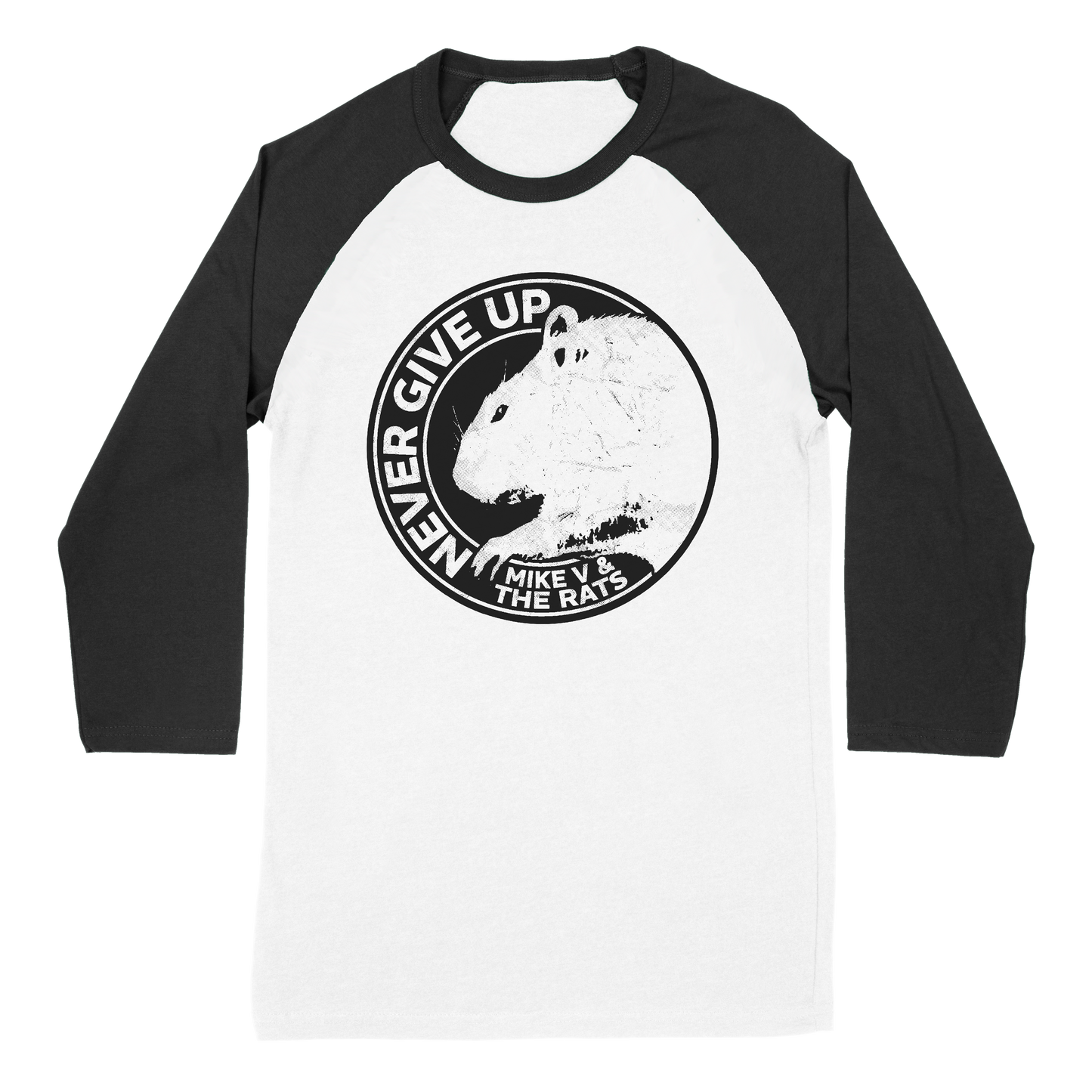 Never Give Up Raglan